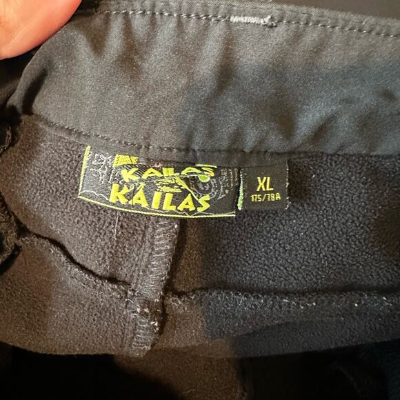 Kailas Softshell Lined Outdoor Hiking Camping Pants Black XL - Picture 4 of 11